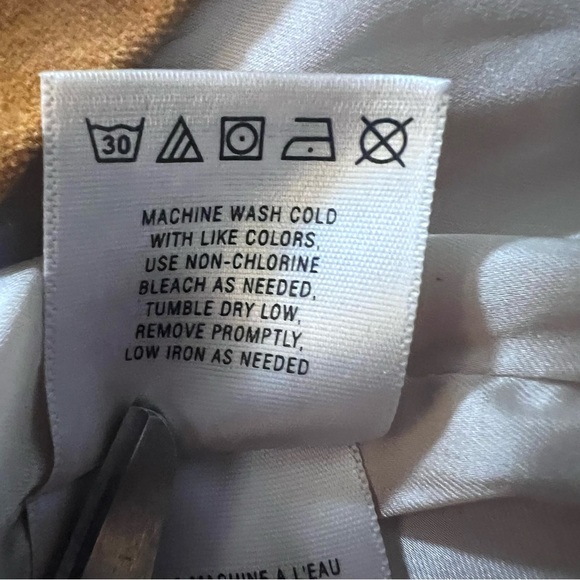 ANTHROPOLOGIE Maeve Corded Dots Pencil Skirt Brown White Polka Dot Size 8 - Picture 11 of 12